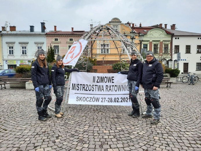 Maltańczycy z Andrychowa i Kęt na II Zimowych Mistrzostwach Ratowniczych - Skoczów 2021