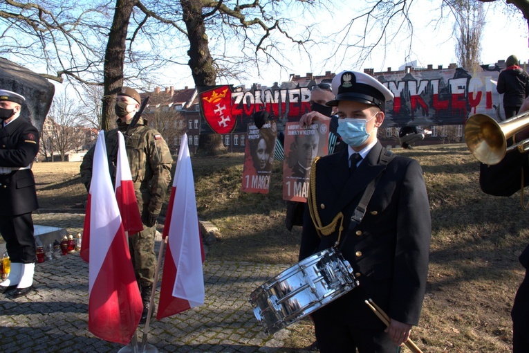 Dzień Pamięci Żołnierzy Wyklętych w Gdańsku 2021 r.