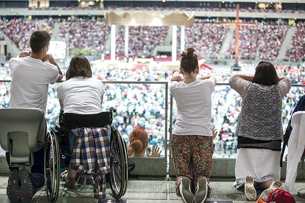 ▲	Rekolekcje „Jezus na Stadionie”, 18 lipca 2015 r.