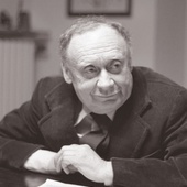 Stefan Kisielewski (1911–1991), pisarz, publicysta, kompozytor, krytyk muzyczny. Zdjęcie z 1982 roku.