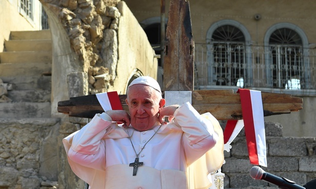Franciszek w Mosulu, na placu Hosh al-Bieaa