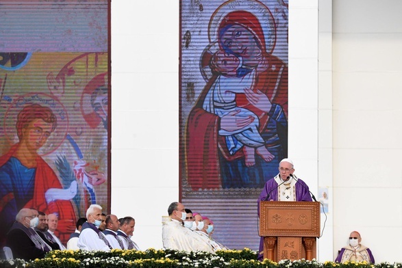 Podczas Eucharystii w Irbilu