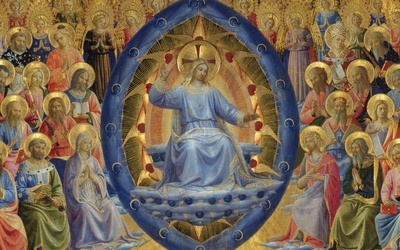 Fra Angelico, Sąd ostateczny, fragment.