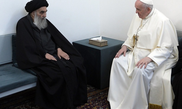 Irańskie media komentują spotkanie papieża z ajatollahem as-Sistanim 