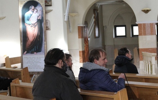 Dzień skupienia mężczyzn ze św. Józefem w Cygańskim Lesie