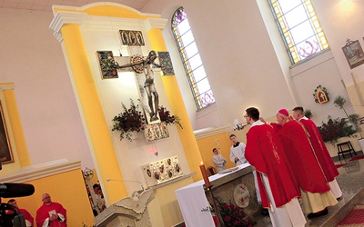 ▲	Sanktuarium powstało dwa lata temu na mocy decyzji biskupa legnickiego. 
