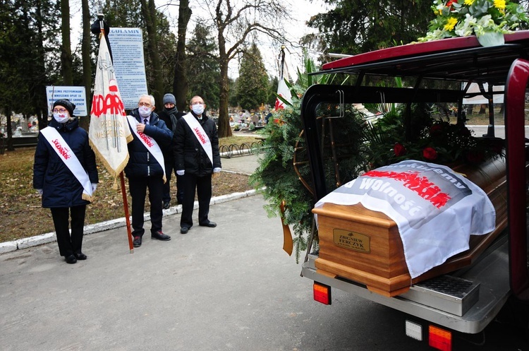 Uroczystości pogrzebowe Zbigniewa Ferczyka (1925-2021)