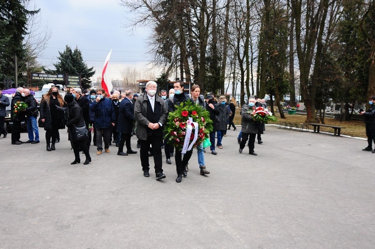 Uroczystości pogrzebowe Zbigniewa Ferczyka (1925-2021)