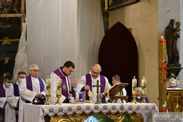 Diecezjalne pożegnanie śp. ks. kan. Władysława Stachury