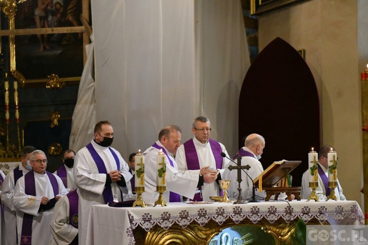 Diecezjalne pożegnanie śp. ks. kan. Władysława Stachury