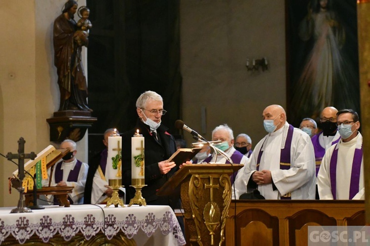 Diecezjalne pożegnanie śp. ks. kan. Władysława Stachury