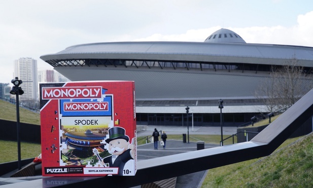 Katowice. Spodek na sprzedaż... w Monopoly