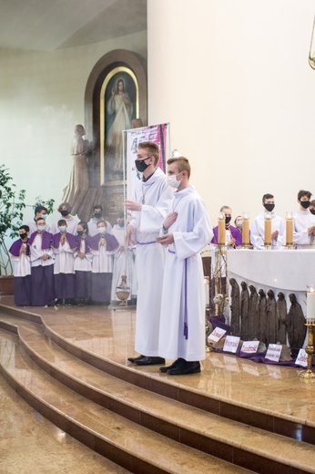 Krynica. Przyjęcie nowych mnistrantów i lektorów