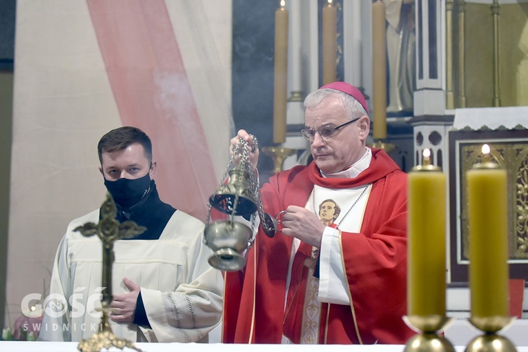 Relikwie ks. Popiełuszki w parafii pw. św. Józefa Obl. NMP