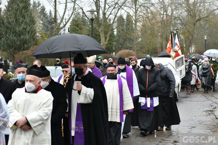 Ostatnie pożegnanie śp. ks. Zygmunta Lisieckiego