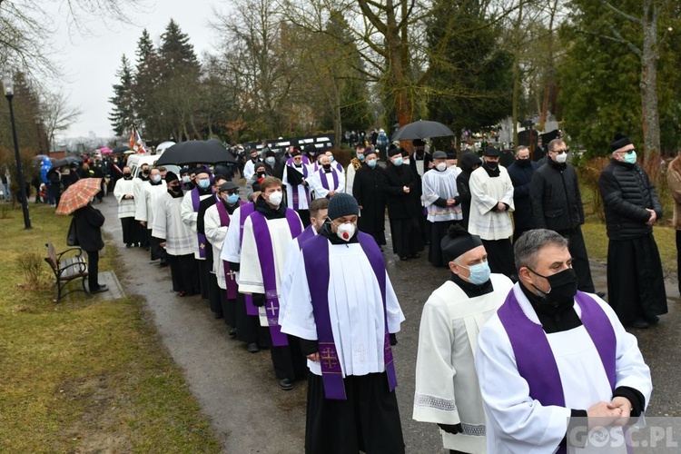 Ostatnie pożegnanie śp. ks. Zygmunta Lisieckiego