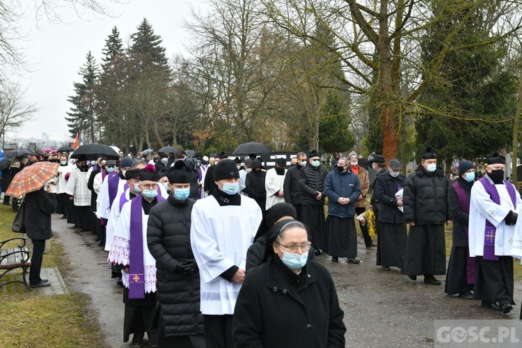 Ostatnie pożegnanie śp. ks. Zygmunta Lisieckiego