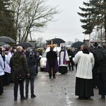 Ostatnie pożegnanie śp. ks. Zygmunta Lisieckiego