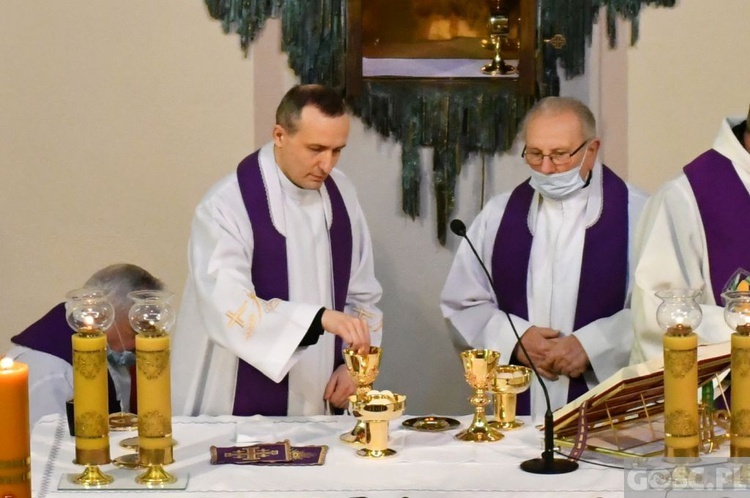 Ostatnie pożegnanie śp. ks. Zygmunta Lisieckiego