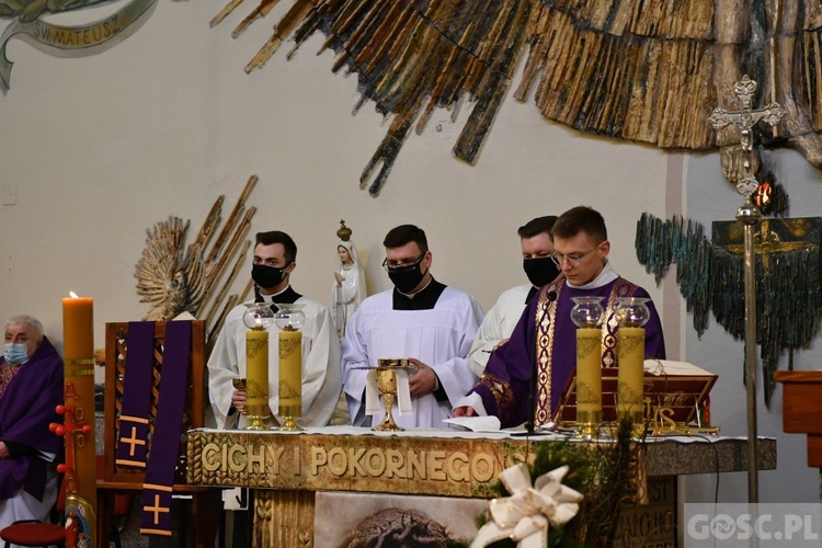 Ostatnie pożegnanie śp. ks. Zygmunta Lisieckiego