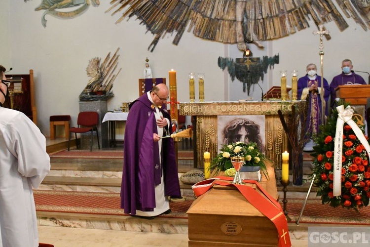 Ostatnie pożegnanie śp. ks. Zygmunta Lisieckiego