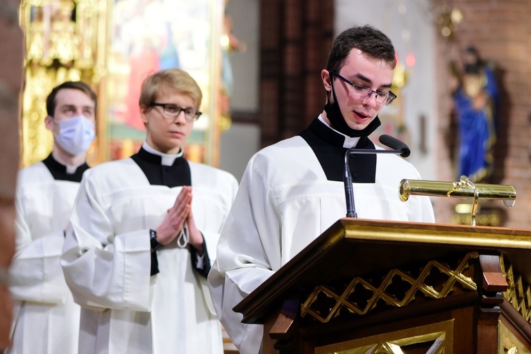 Uroczystość św. Józefa w konkatedrze św. Jakuba w Olsztynie