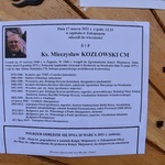 Ostatnie pożegnanie ks. Mieczysława Kozłowskiego