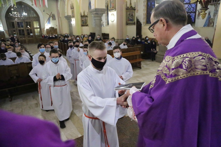 Błogosławieństwo lektorów w Szczepanowie