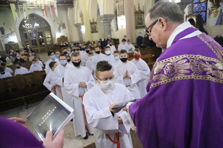 Błogosławieństwo lektorów w Szczepanowie