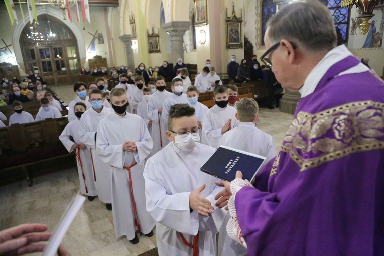 Błogosławieństwo lektorów w Szczepanowie