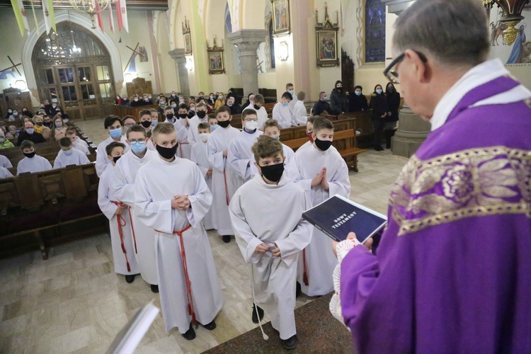 Błogosławieństwo lektorów w Szczepanowie