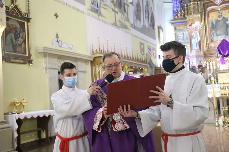 Błogosławieństwo lektorów w Szczepanowie