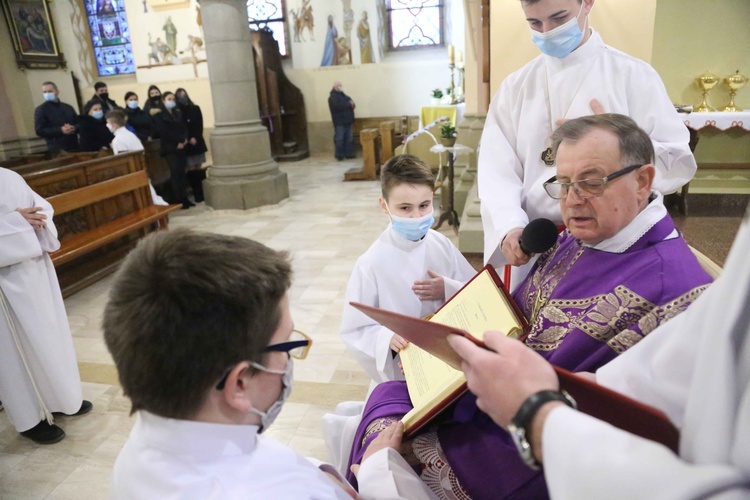 Błogosławieństwo lektorów w Szczepanowie