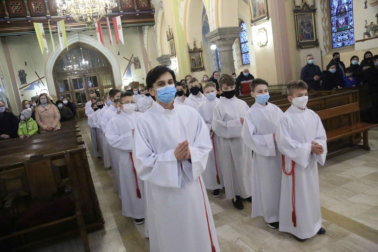 Błogosławieństwo lektorów w Szczepanowie