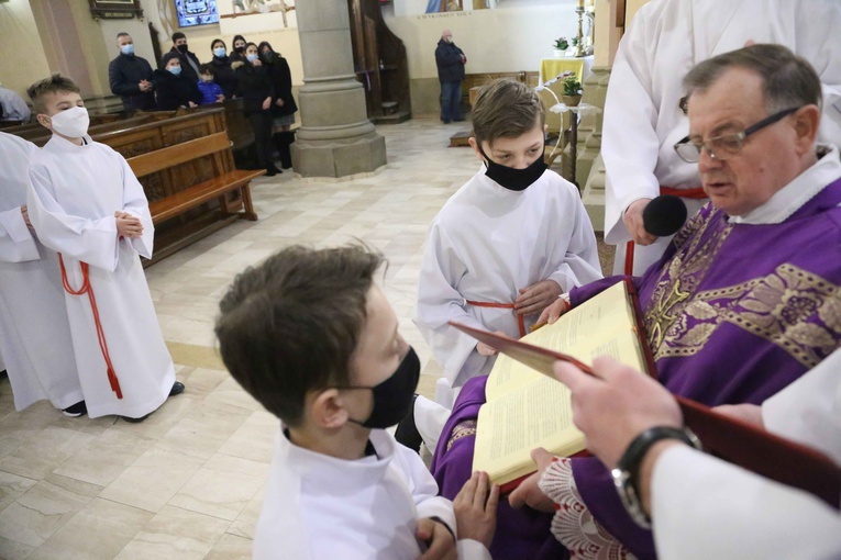 Błogosławieństwo lektorów w Szczepanowie