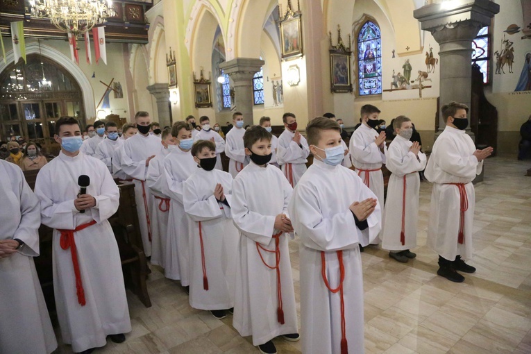 Błogosławieństwo lektorów w Szczepanowie