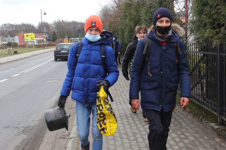 Rekolekcje skautów w Polanowie cz. 1