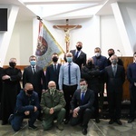 Sztandar Męskiej Grupy Apostolskiej z Krościenka