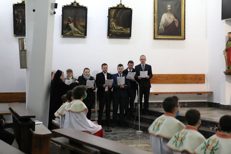 Sztandar Męskiej Grupy Apostolskiej z Krościenka