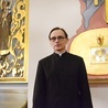 Ks. Paweł Gogacz w kapicy seminaryjnej, gdzie rozpoczęła się modlitwa.