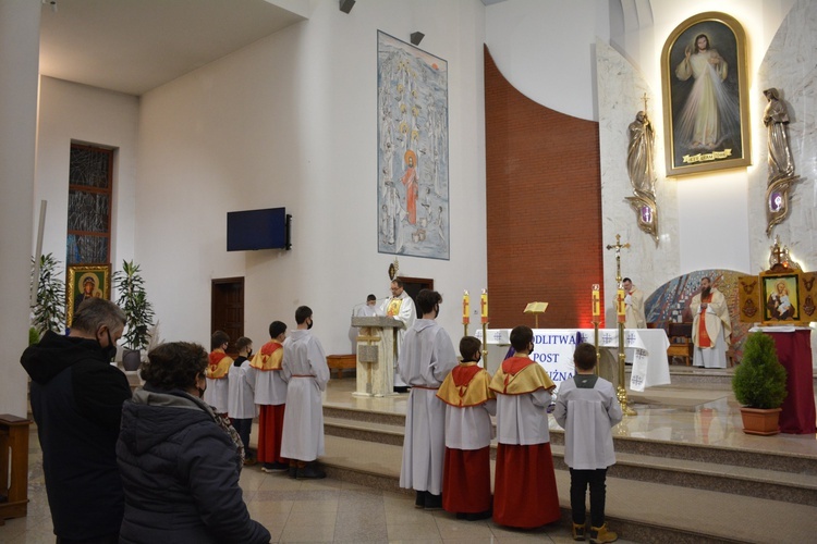 Świniarsko. Rozpoczęcie peregrynacji obrazu św. Józefa