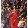 Dominikos Theotokopulos, zwany El Greco "Obnażenie z szat", olej na płótnie, 1577–1579, katedra Santa María, Toledo