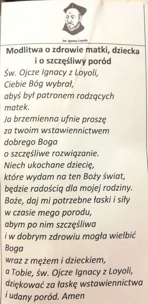 Woda patrona mam i kobiet marzących o macierzyństwie w Bielsku-Białej