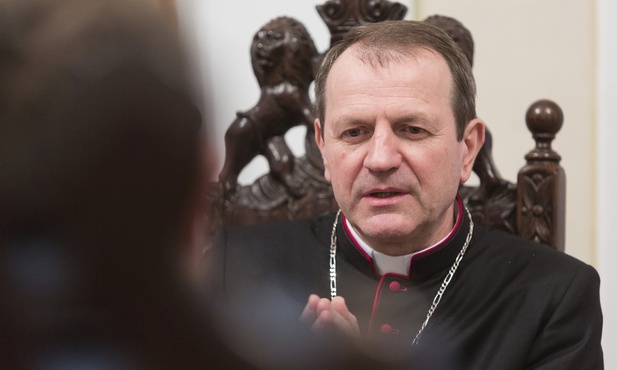 Abp Tadeusz Wojda, metropolita gdański.