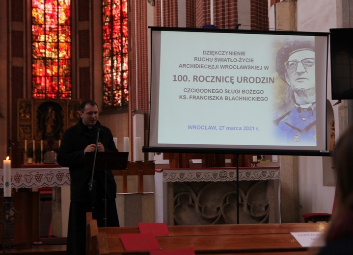 100. rocznica urodzin ks. Franciszka Blachnickiego we Wrocławiu