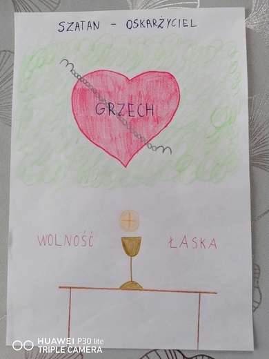 Rysunki i relacje z rekolekcji