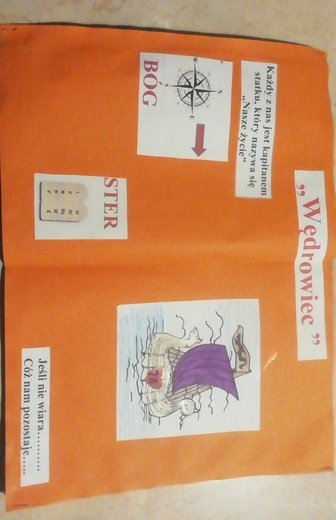 Rysunki i relacje z rekolekcji