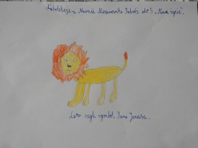 Rysunki i relacje z rekolekcji