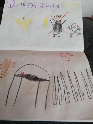 Rysunki i relacje z rekolekcji