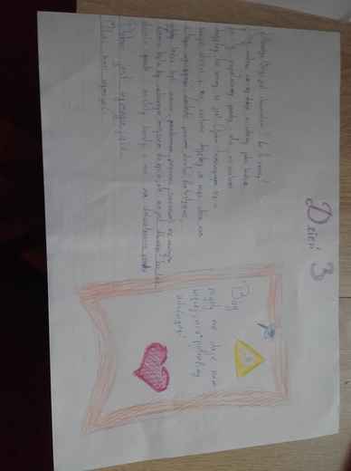 Rysunki i relacje z rekolekcji